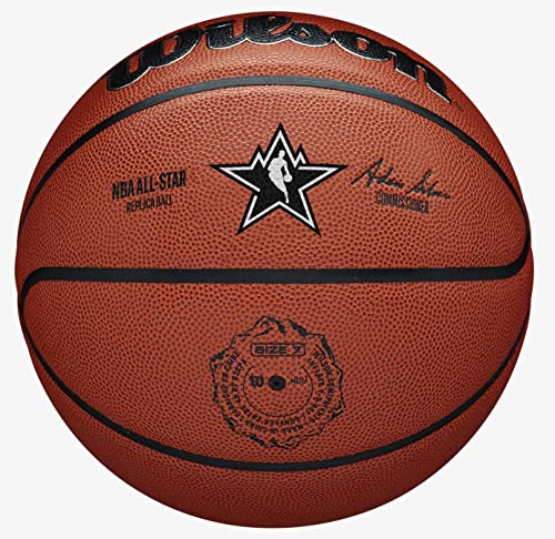 Wilson 2023 Nba All-Star Game Replica Game Ball Basketball - Utah, Size 7 #TOP2