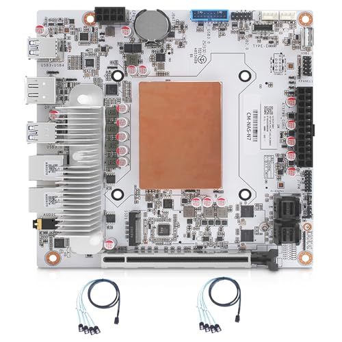Mrroute N7 Mini ITX マザーボード、2X 10G RJ45ポート、Ryzen7 8845HSプロセッサ、最大5.1GHz、8C/16T、PCIe 4.0 x8スロット、2X PCIe 4.0 M.2スロット、DDR5、HDMI+DP+US