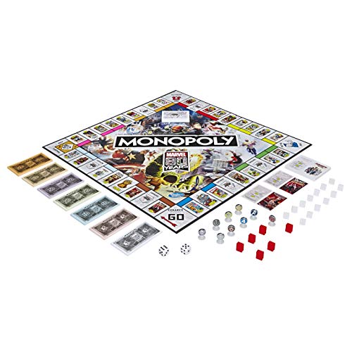 Monopoly Marvel 80th Anniversary coffret de collection en métal - 3