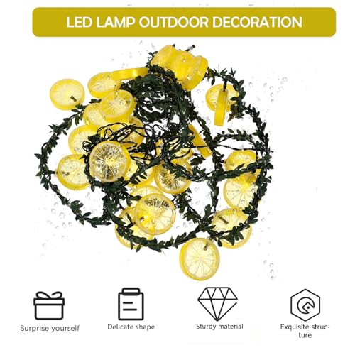 Luces de cadena LED solares decorativas para jardín 5m miniatura 7