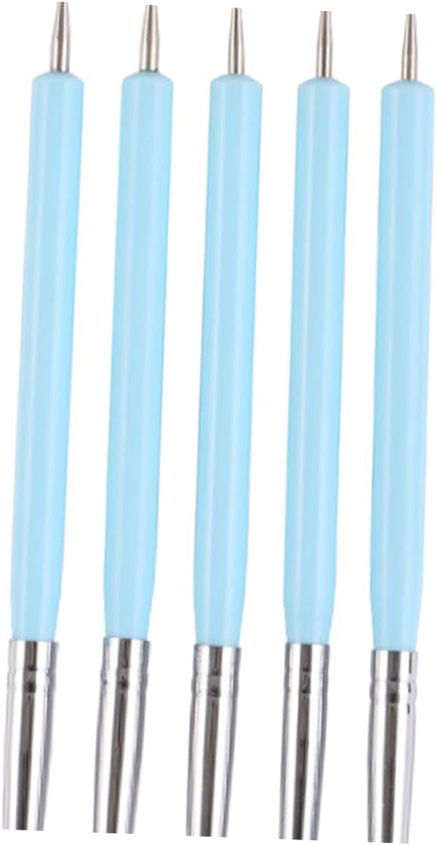 MAGICLULU 5pcs Soft Tip Embossing Stylus Set Cake Baking Carving Pens for Detailing Pattern Tracing