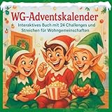 WG-Adventskalender: Interaktives Buch mit Challenges und Streichen für Wohngemeinschaften I Das perfekte Wichtelgeschenk
