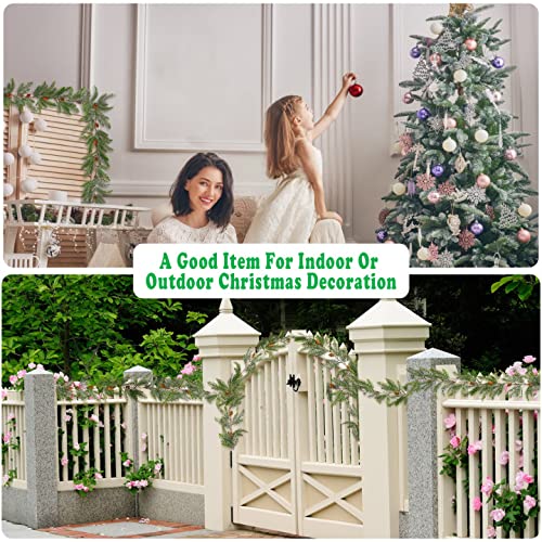 Ghirlanda Natalizia di Pino Artificiale 145cm