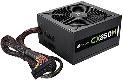 Corsair CX Series 850 Watt 80 Plus Bronze Modular Power Supply (CP-9020099-NA) (Renewed)