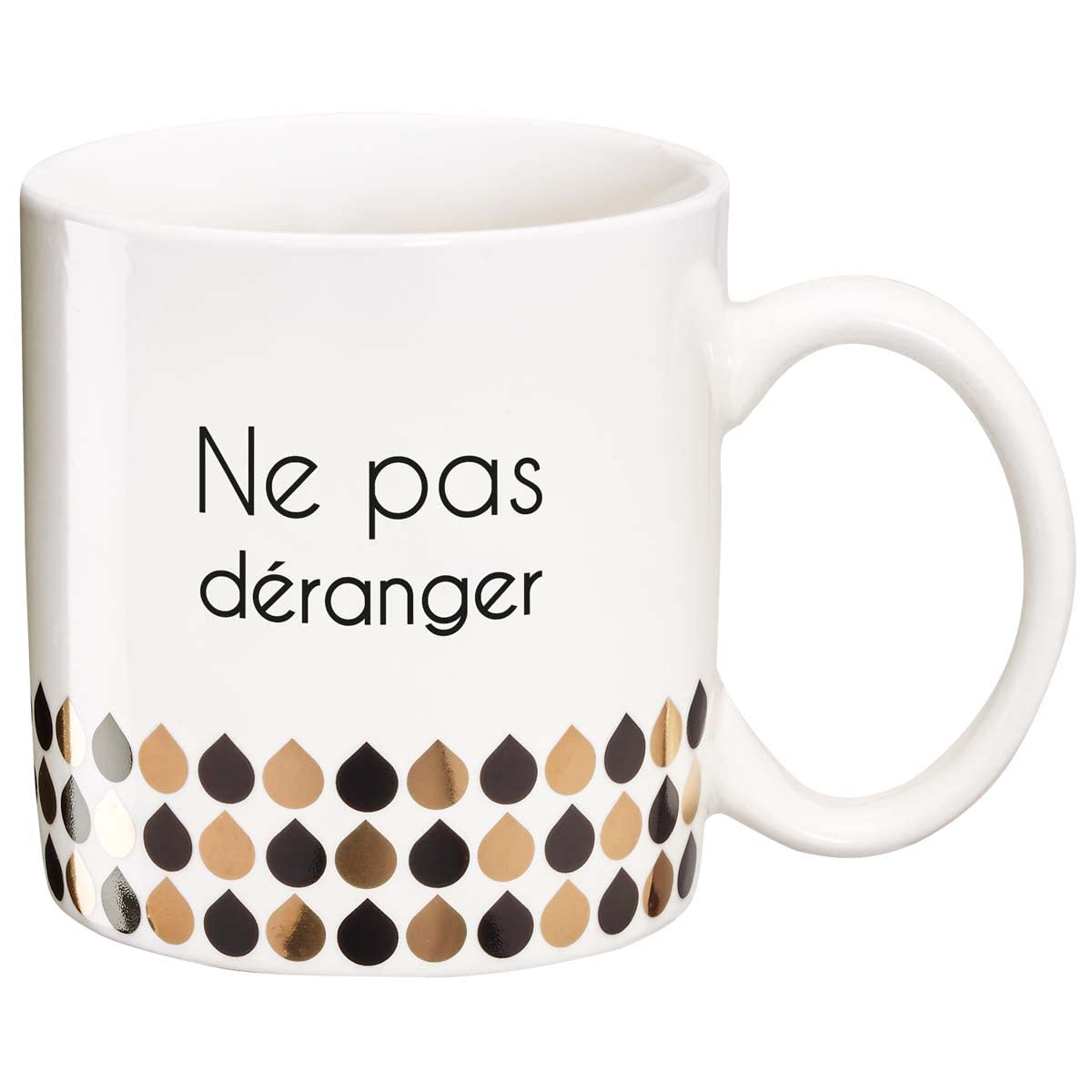 LA CARTERIE Draeger Tazza In Porcellana 'Mr' Con Messaggio - 350 Ml - Regalo Divertente In Scatola Regalo
