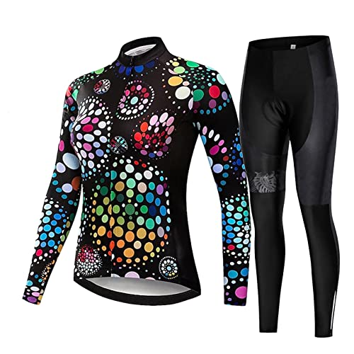 HGFHG Roupa feminina de ciclismo camisa camisa de ciclismo MTB jaqueta de inverno térmica de lã resp