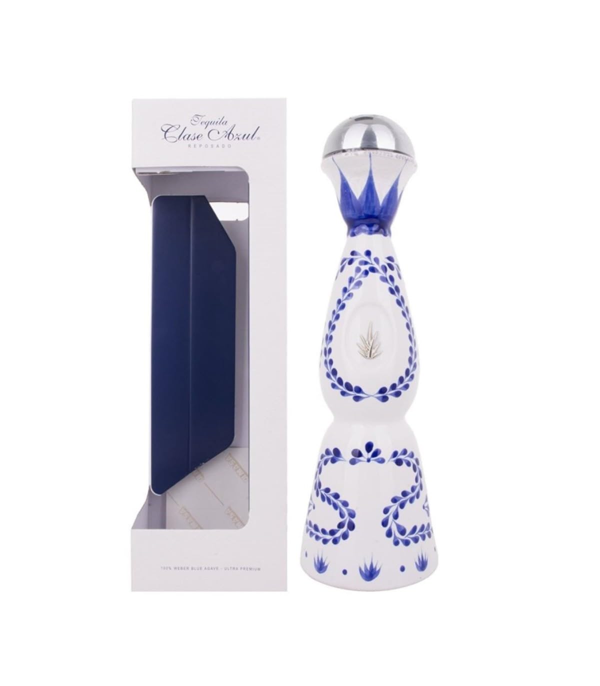 Clase Azul Tequila Reposado con Astuccio | Bottiglia in Ceramica Dipinta a Mano | 40% Vol. 50cl