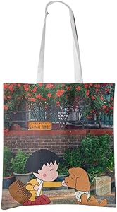 Amazon | [Thosevst] ちびまる子ちゃん トートバッグ ズック バッグ