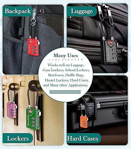 Travoce TV21105V Tsa Approved Luggage Locks thumb #3