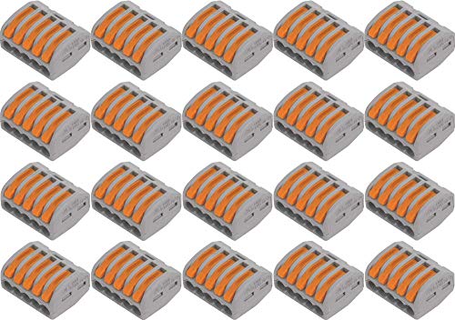 WAGO Interconexiones Eléctricas - Serie 221 - Serie 222 - M Box L32 - Ahorre tiempo y costes con nuestros bloques de terminales de instalación y conectores por Gas N Pow3r