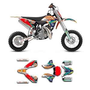 Kungfu Graphics Custom Decal Kit For Dirt Bike Sx 50 Sx50 2009-2015 3