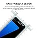 MP-MALL 3-Pack Screen Protector Compatible for Samsung Galaxy S7, Alignment Frame Easy Installation Tempered Glass Case Friendly