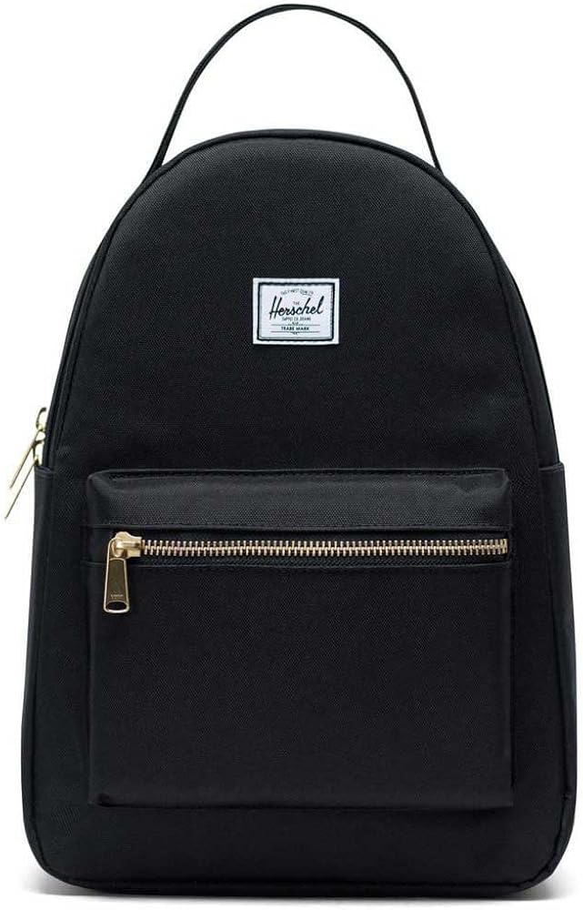 Amazon.com | Herschel Nova Backpack, Black/Gold, Small 14.0L | Casual  Daypacks