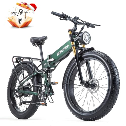 Dual Motor Electric Bike for Adults AWD 5000W/3000W/1500W Peak 40MPH/30MPH