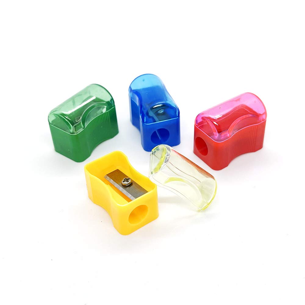 Amazon.co.jp: Wtcynla カラフルプラスチック鉛筆削り プラスチック