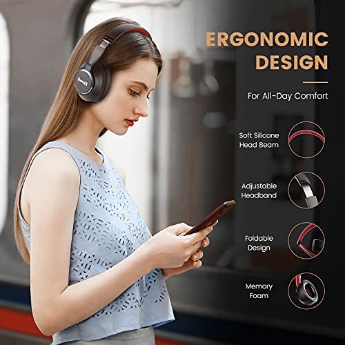 SuperEQ Casque Réduction de Bruit Active Hybride S1, 95% de Bruit Ambiant Réduit, Hi-Res Audio, Mode Transparence, 45 H… - Les Beatles, Paul McCartney, John Lennon, RIngo Starr, George Harrison SuperEQ Casque Réduction de Bruit Active Hybride S1, 95% de Bruit Ambiant Réduit, Hi-Res Audio, Mode Transparence, 45 H… – Image 7