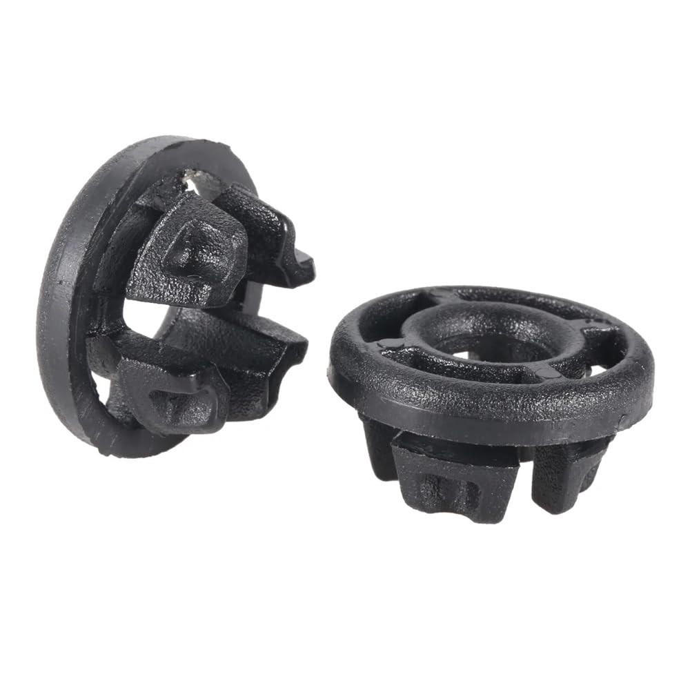 Ytqmorebnz One Color 2Pcs Black Car Hood Bonnet Rod Support Prop Grommet Clip For Ford S-Max Kuga Mondeo Mk4 Mk5 Fusion C-Max Hybrid Plastic Clips