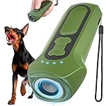 Dog Bark Deterrent Devices, Ultrasonic Anti Barking Device for Dogs, Portable Dog Training Device Safe for Dogs & Human Bark Control Barks No More Indoor Outdoors Behavior Correct