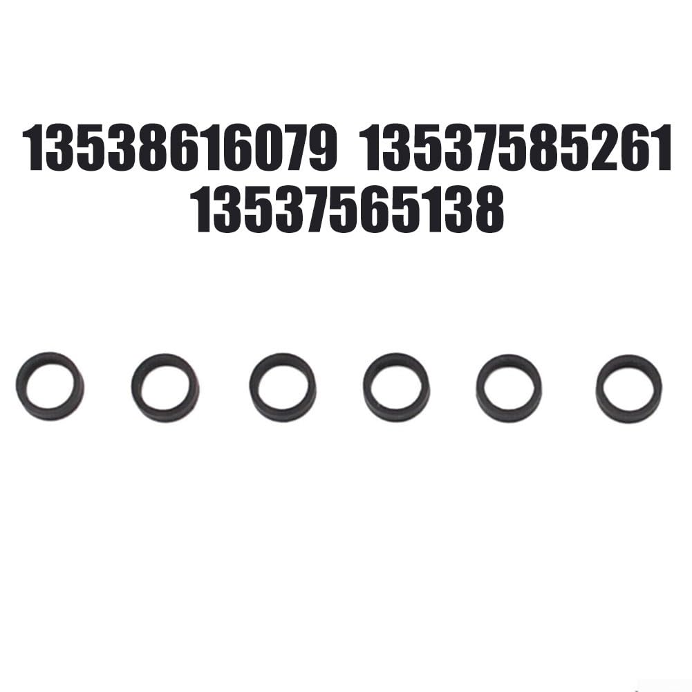 Fuel Injector Seal Kit For BMW N54 N63 Engines - Fits 135i, 335i, 535i, X5, X6, 6-Piece Set