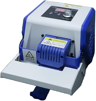 Continuous Bag Making Band Sealing Machine, Band Sealer Machine with Digital Temperature Control, Horizontal Bag Making Machine for 0.4 inch 10 mm Plastic Bags, Continuous Band Sealer with Printing