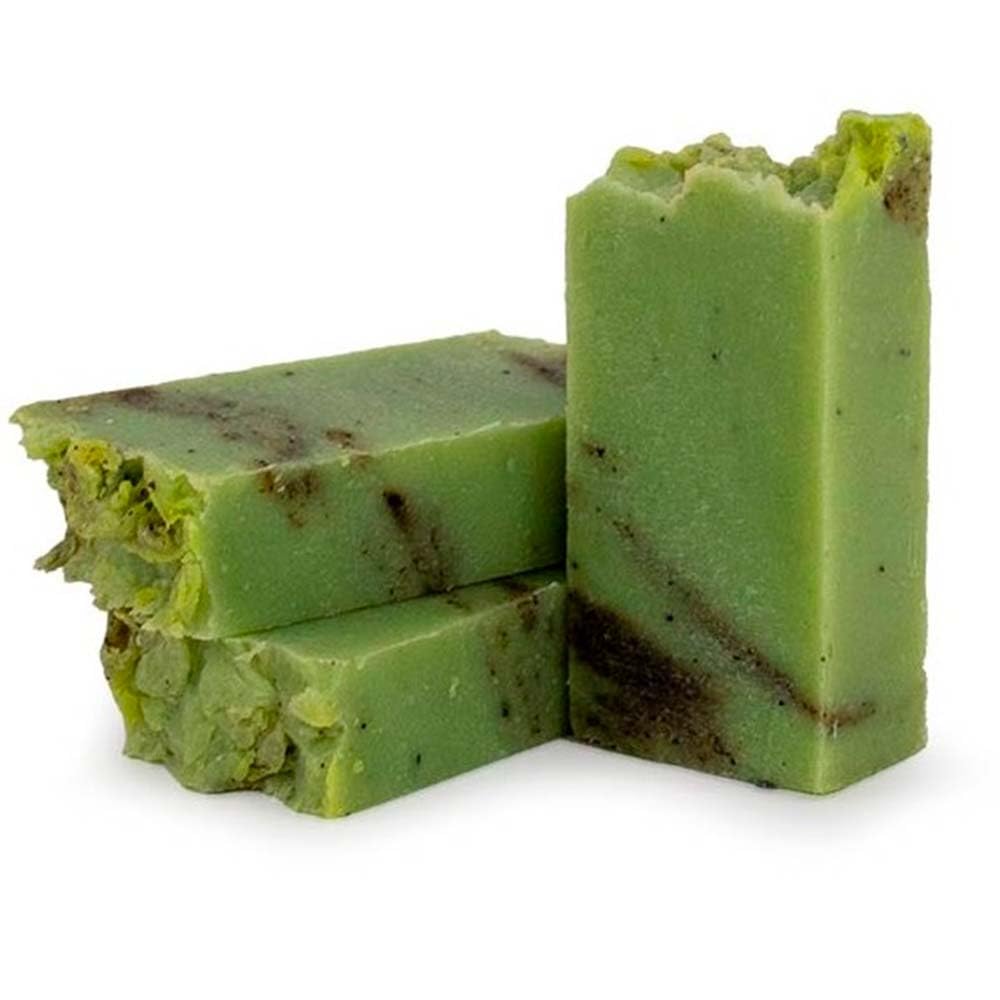 Pack 10 Jabón Natural Árbol de Té - Elimina el exceso de grasa y reduce el acné - Piel grasa - Higiene íntima, evita los hongos