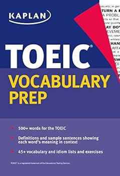 Paperback Kaplan TOEIC Vocabulary Prep Book
