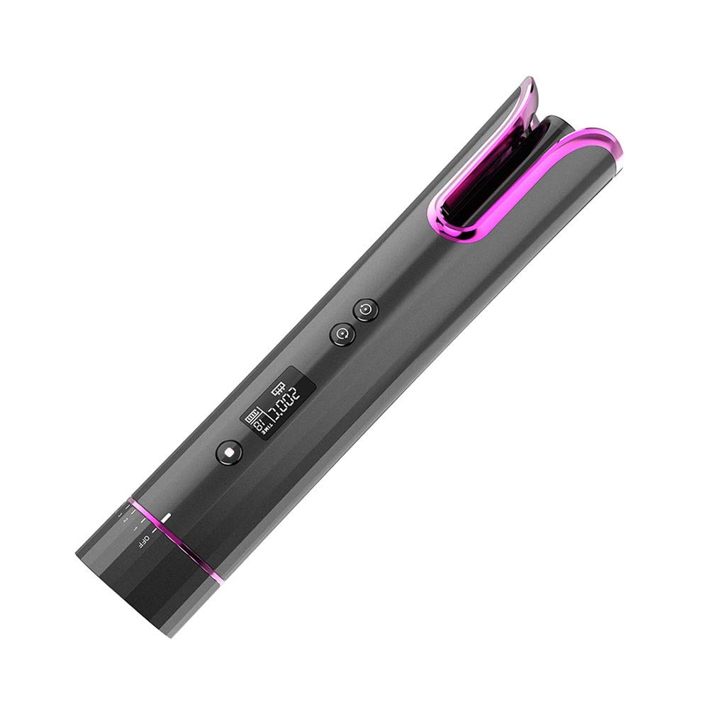 Portable Automatic Curling Iron Multi-Function USB Charging Travel Smart LCD Automatic Curling Iron Automatic Winding