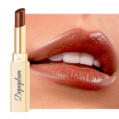 Reddish Lipstick for Women Hydrating Lipstick Glossy Moisture Lip Gloss Sheer-Medium Coverage, Long Lasting Lipsticks for Dry Lips,DM67 Reddish