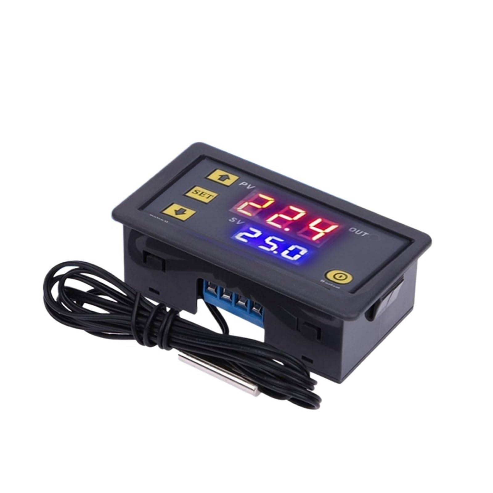 W3230 Mini Digital Temperature Controller 12V 24V 220V Thermostat Regulator Heating Cooling Control Thermoregulator With Sensor(1 Pcs DC5V)