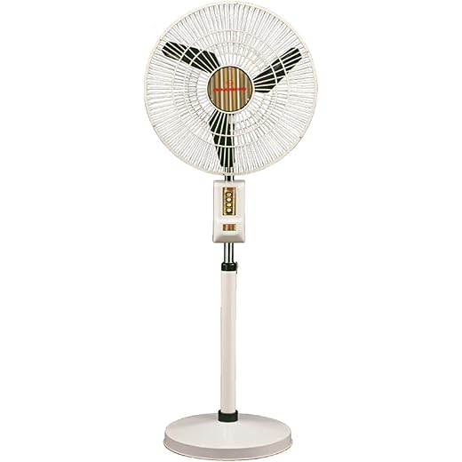Almonard 18 Inch Mark II Pedestal Fan Ivory