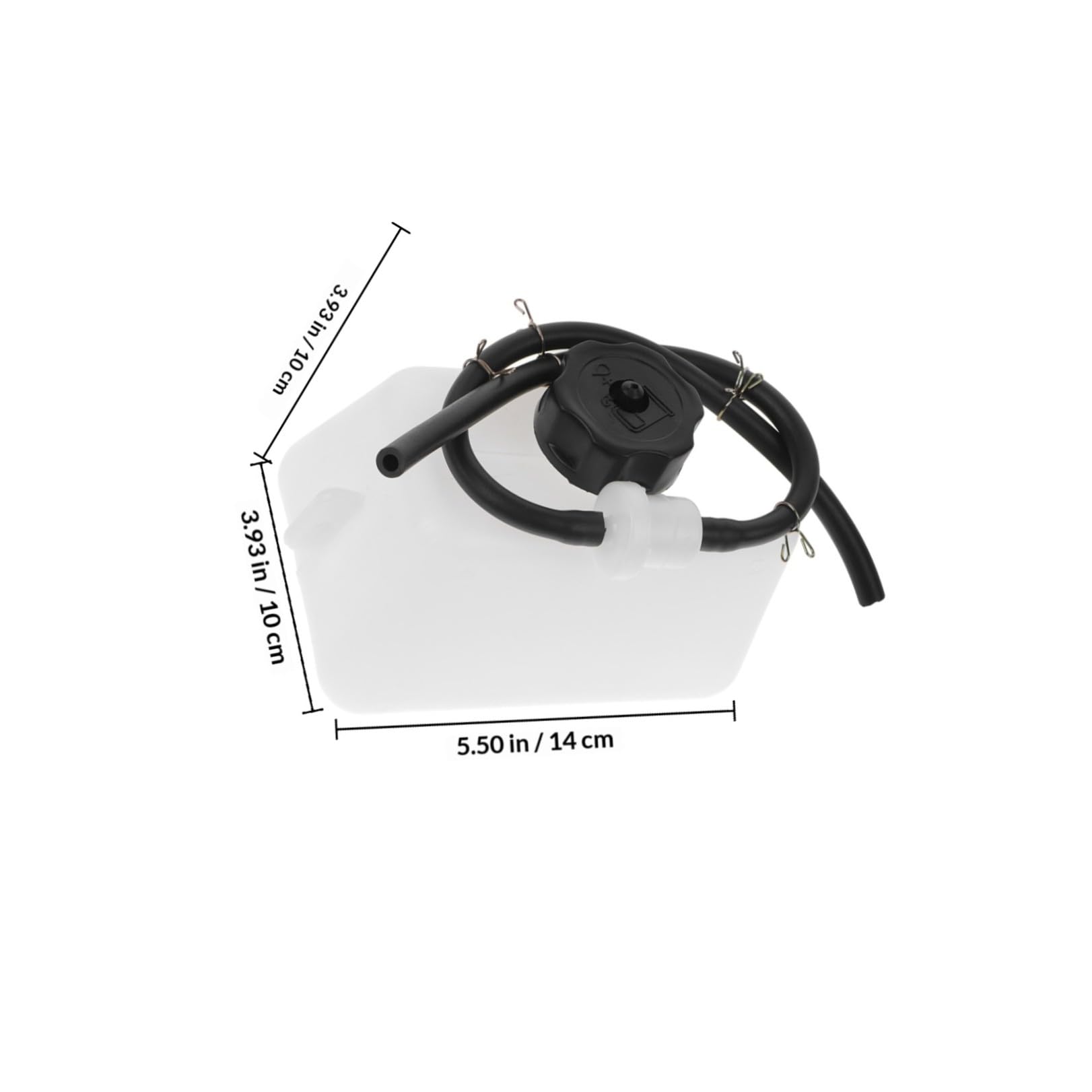 Serbatoio Carburante per Mini Moto 47cc e 49cc, Valvola e Tubo Flessibile, Accessori per Motocross e , Confezione Tripla