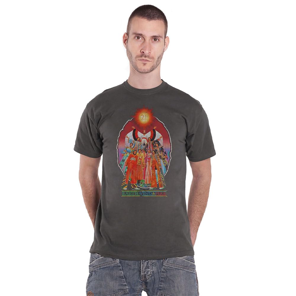 Camiseta masculina Earth Wind & Fire Let's Groove (estampa nas