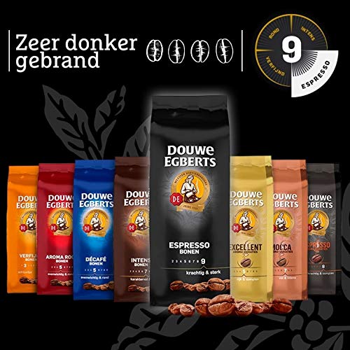 Douwe Egberts Koffiebonen Espresso (2 Kilogram, Intensiteit 09/09, Dark Roast Koffie), 4 x 500 Gram - Image 5