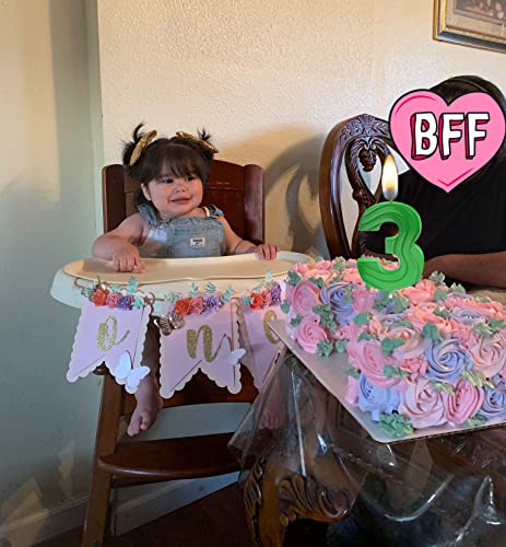 2.76Inch Terraced Fields Shape Number 6 Green Candles, Green 6 Candles/Cake Toppers For Birthday, Wedding, Baby Shower, Anniversary Decorating And Celebrating For Adults/Kids Party(Green 6) #TOP7