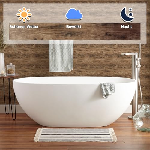Papel pintado efecto de madera Amiya para decoración de salones modernos y cómodos 5