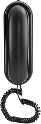 Teléfono con cable,TCF1000 ABS Montaje en Mesa Colgante de Pared Teléfono de doble propósito,Teléfono fijo con cable, para hotel, oficina, ascensor