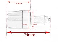 Vista 7 de Extremos de la barra de la manilla, empuñaduras de mano, tapas de enchufe compatibles con KTM 390 RC 2014-2023 Almohadilla de equilibrio