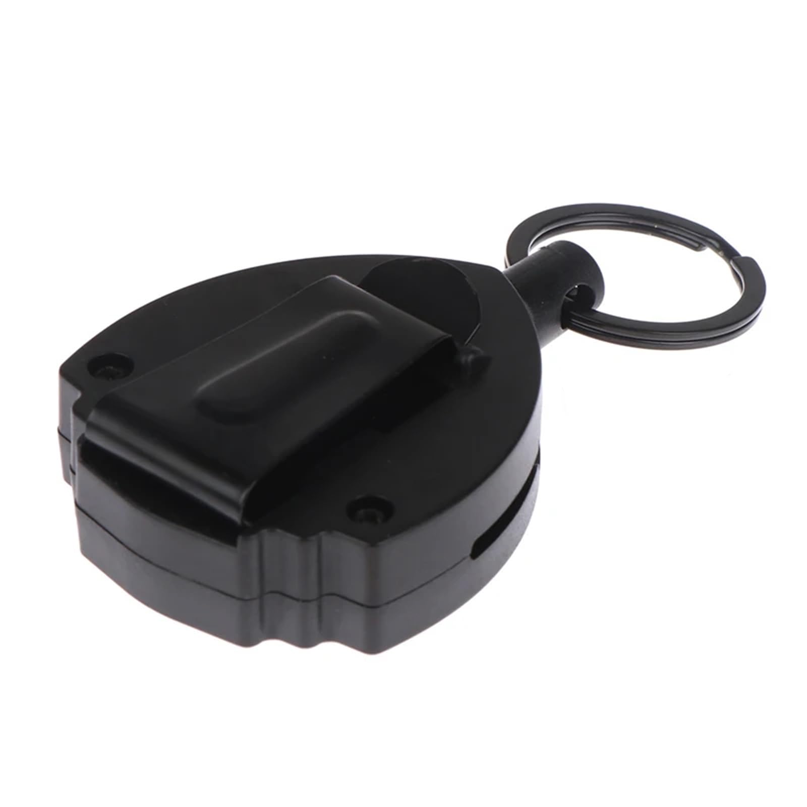 Lot de 10 cordons rétractables pour porte-clés avec mousqueton et clip de ceinture