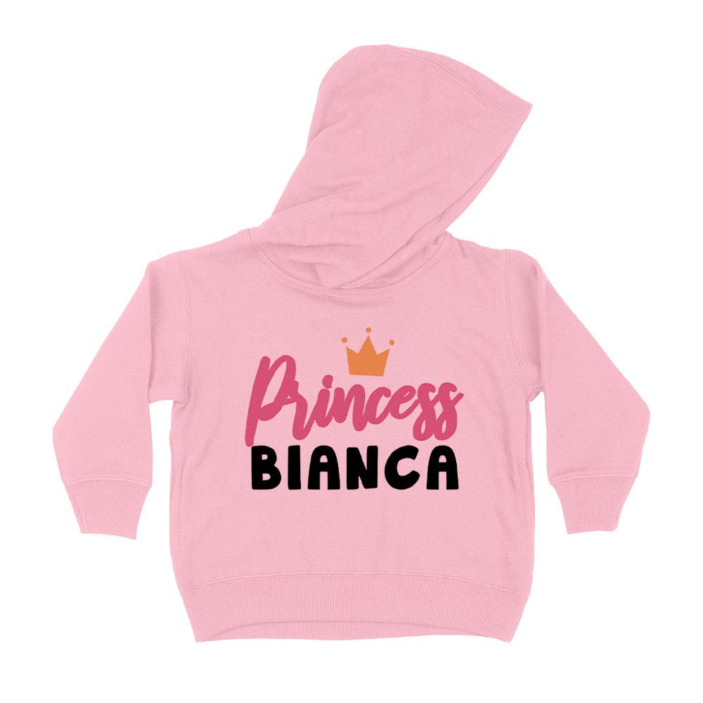 Princess Bianca Kids Hoodie Sweatshirt Toddler 2T Light Pink