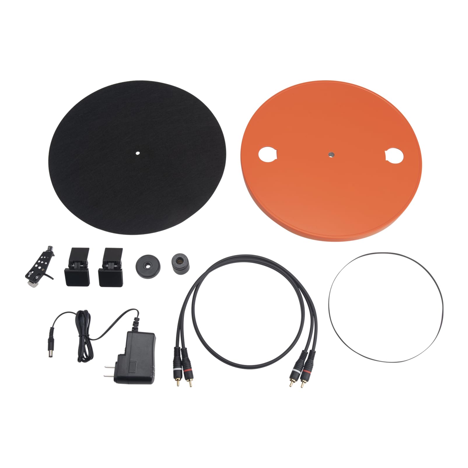 JBL Spinner BT – Hochwertiger Schallplattenspieler mit Bluetooth und aptXTM HD – Schwarz und Orange