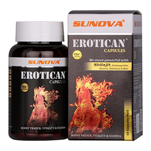 SUNOVA Erotican 60 capsules, 600 mg
