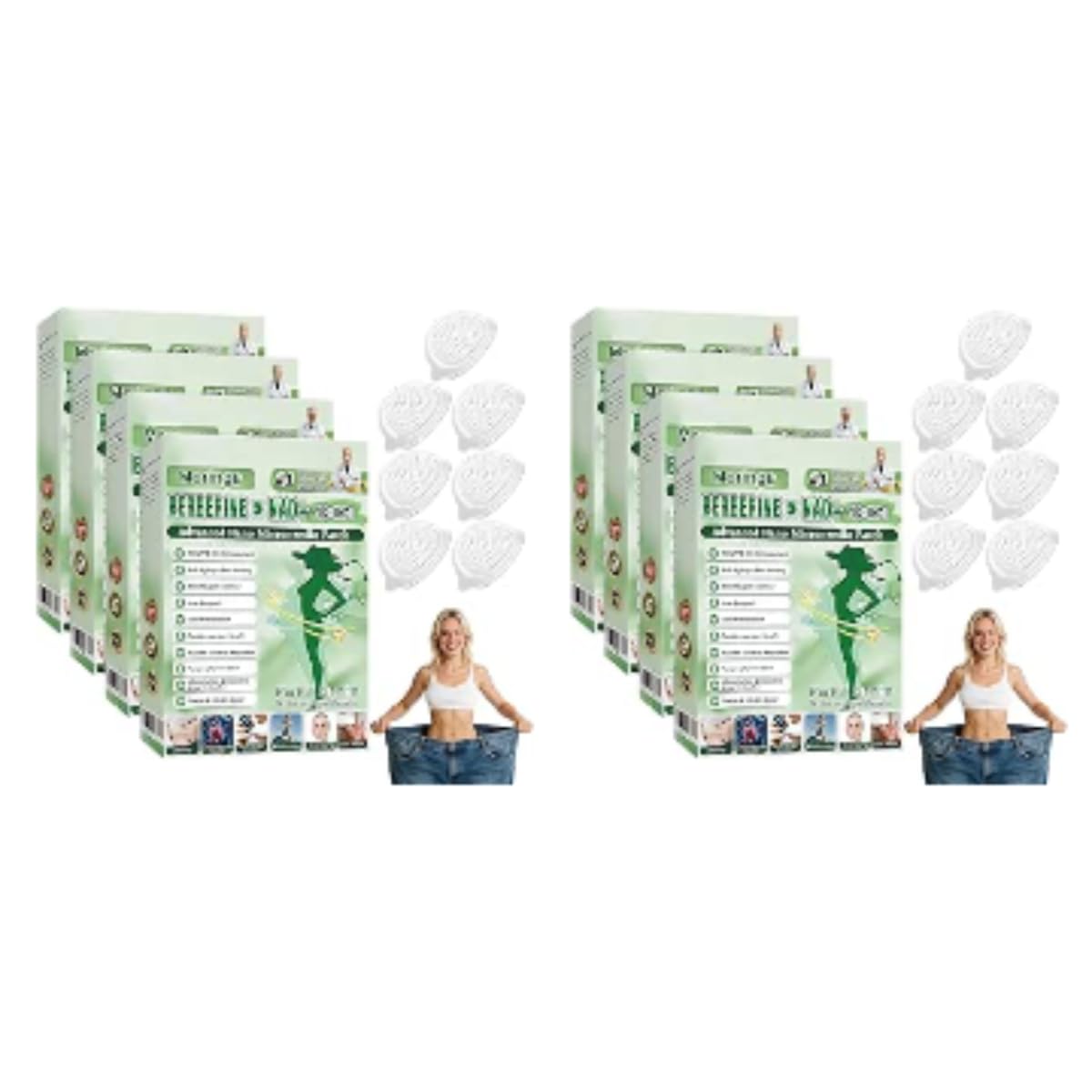 New 56Pcs 𝐌𝐨𝐫𝐢𝐧𝐠𝐚 & 𝐁𝐞𝐫𝐛𝐞𝐫𝐢𝐧𝐞 Patches for Weight Loss, 10-in-1 Nano Microdarts 𝐌𝐨𝐫𝐢𝐧𝐠𝐚 𝐁𝐞𝐫𝐛𝐞𝐫𝐢𝐧𝐞 Patch, Natural Berberine Patches for Women and Men, Ultra-Thin Invisible Gentle Skin Formula