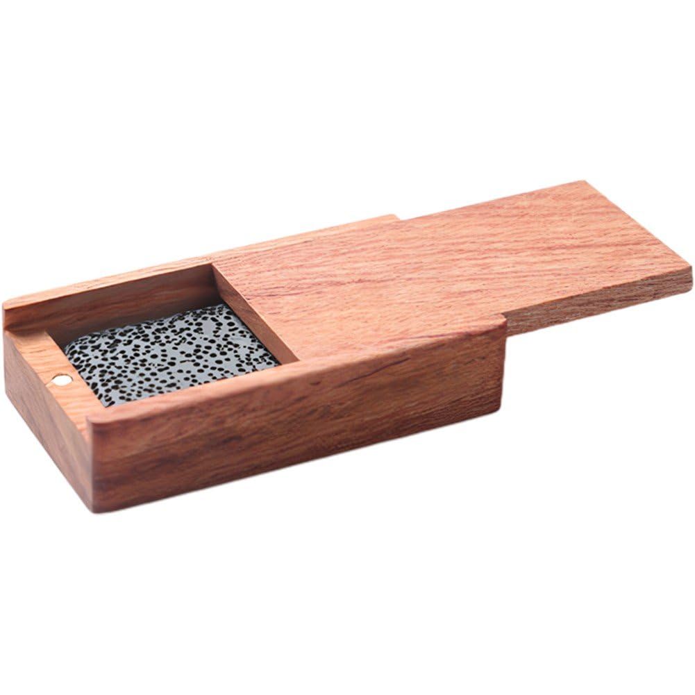 Luxylei Volcanic Stone Diffuser for Sauna, Office, Bedroom, Bathroom - Natural Rosewood Base, Passive Diffusion, Volcanic Absorbs Essential Oils