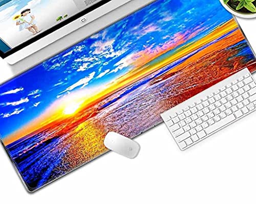 Tapis de souris gamer XXL 900x400 mm grand sous-main bureau multifonction