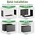 GULAIMOAO Outdoor Storage Lockable Deck Box for Patio (45 Gallon, Black)