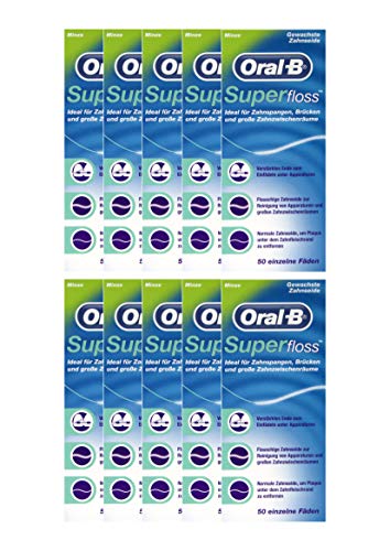 Oral-B Superfloss hygiène interdentaire fil dentaire appareil orthodontique