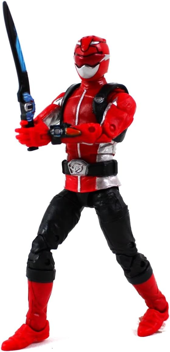 Power Rangers Lightning Collection 6" Beast Morphers Red Ranger Collectible Action Figure Toy with Accessories