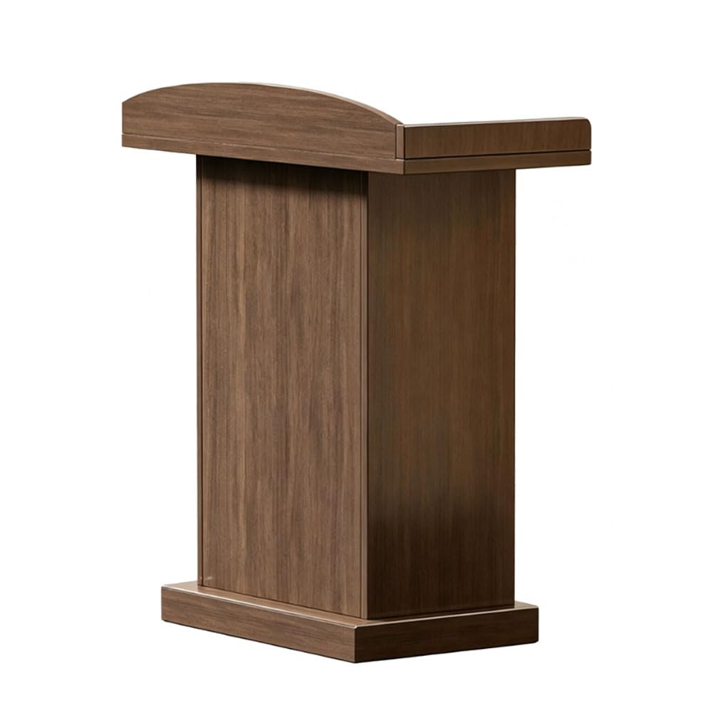 HGTRH Podium, Lectern Wooden Podium Lectern Podium Stand Church Podium Classroom Podium Host Stand Restaurant Walnut