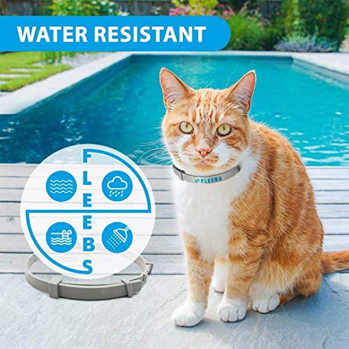 Fleebs Cat Collar 8-Month Validity Period with Nаturаl Essential Oils Adjustable Collars for Cats Kitten Collar Fits All… - Image 5