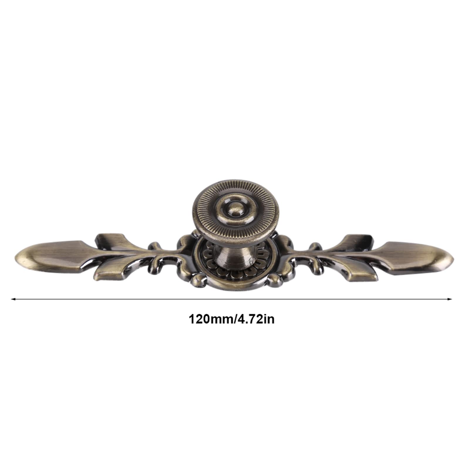 Drawer Handles Kitchen Cupboard Handles Cabinet Handles Kitchen Handles Drawer Pulls with Knob Handle Design for Cabinet Cupboard Kitchen Hardware(Small set of green ancient) - Image 4